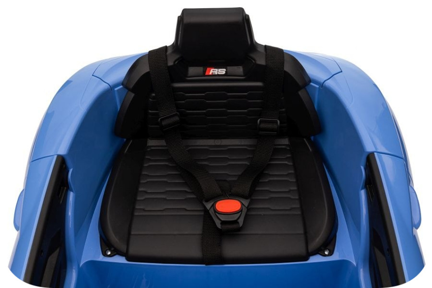 Auto Na Akumulator Audi E-Tron GT Niebieskie Fotel z ekoskóry
